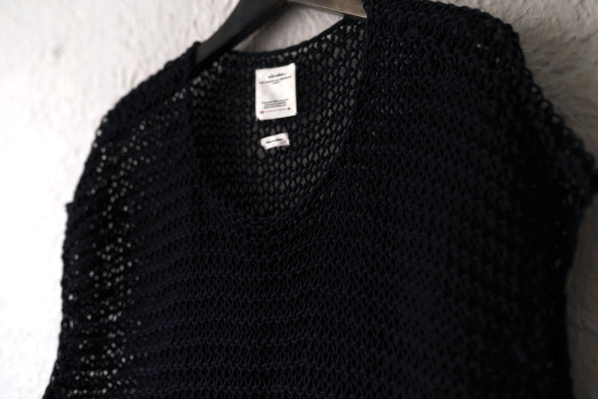 22SS LATTICE VEST HAND-KNIT 手編みニットベスト ジレ / visvim(ヴィズヴィム)