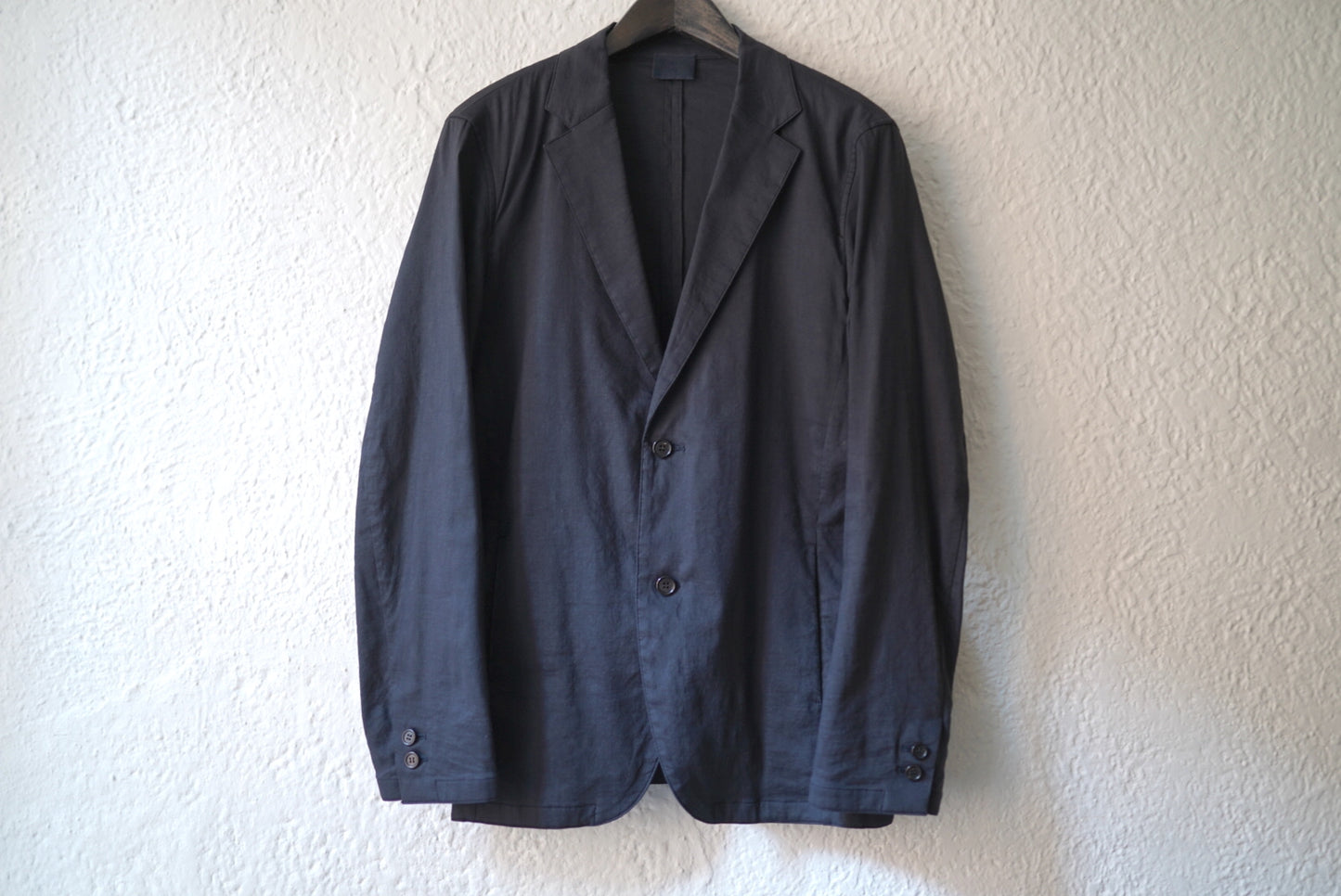17SS リネンテーラードジャケット / 山内