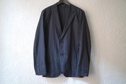 17SS リネンテーラードジャケット / 山内
