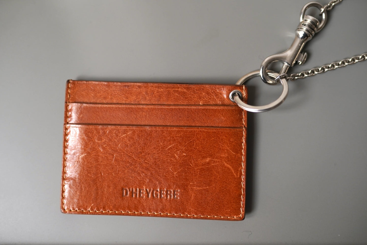 VICE VERSA CARD HOLDER レザーカードケース / D’HEYGERE(ディヘラ)