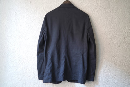 17SS リネンテーラードジャケット / 山内