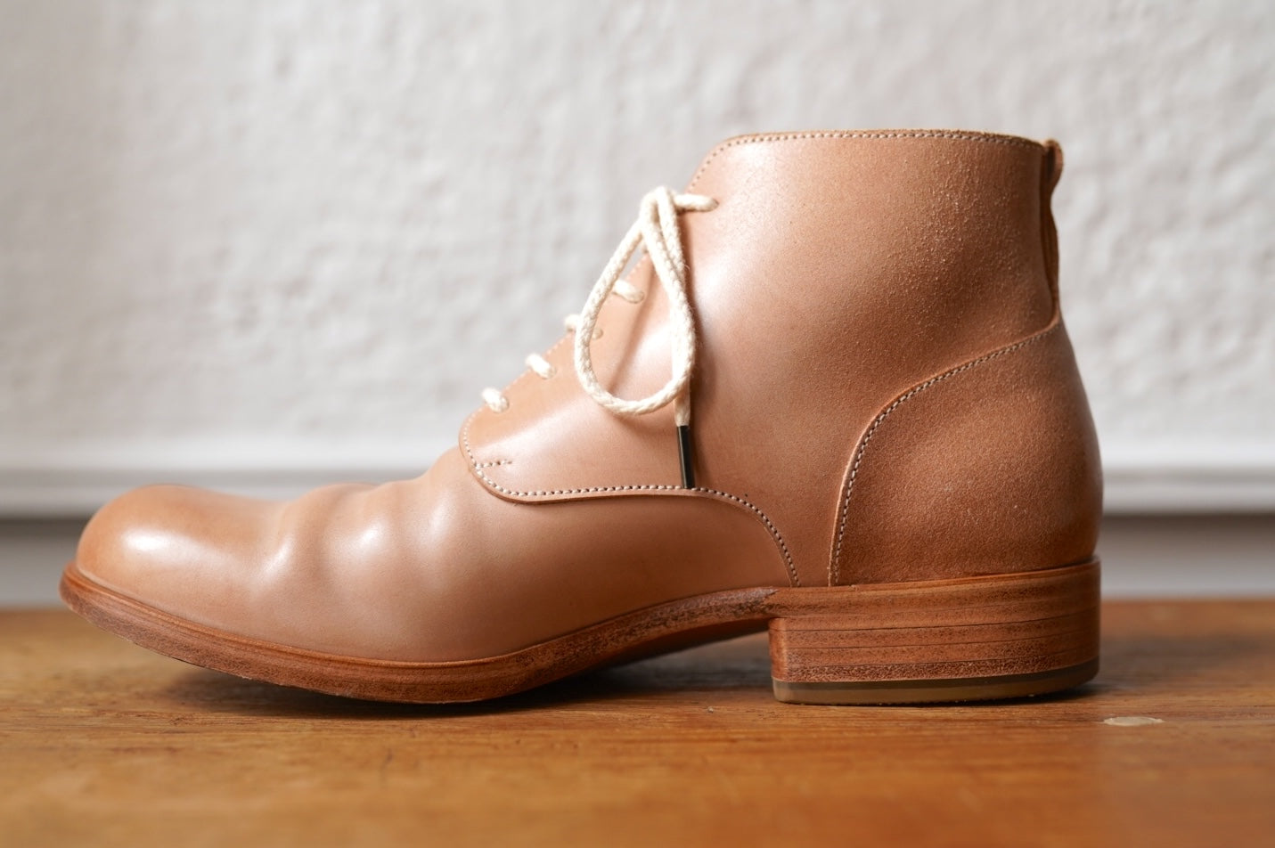 20AW WORK BOOTS ナチュラルコードヴァンアンクルブーツ / PETROSOLAUM(ペトロオラウム)