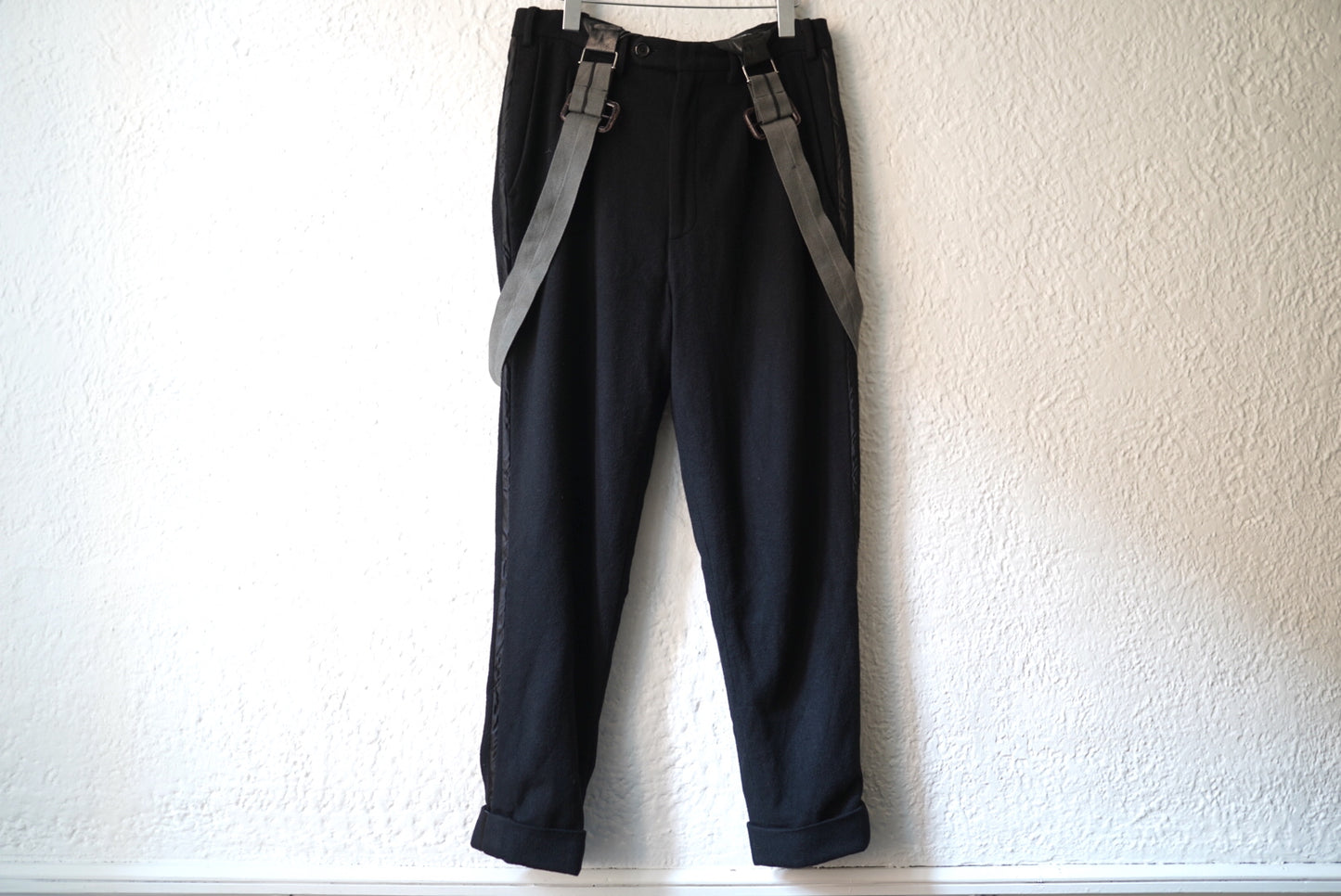 16AW カシミヤサスペンダーパンツ / Geoffrey.B.Small(ジェフリービースモール)