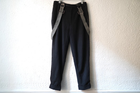 16AW カシミヤサスペンダーパンツ / Geoffrey.B.Small(ジェフリービースモール)