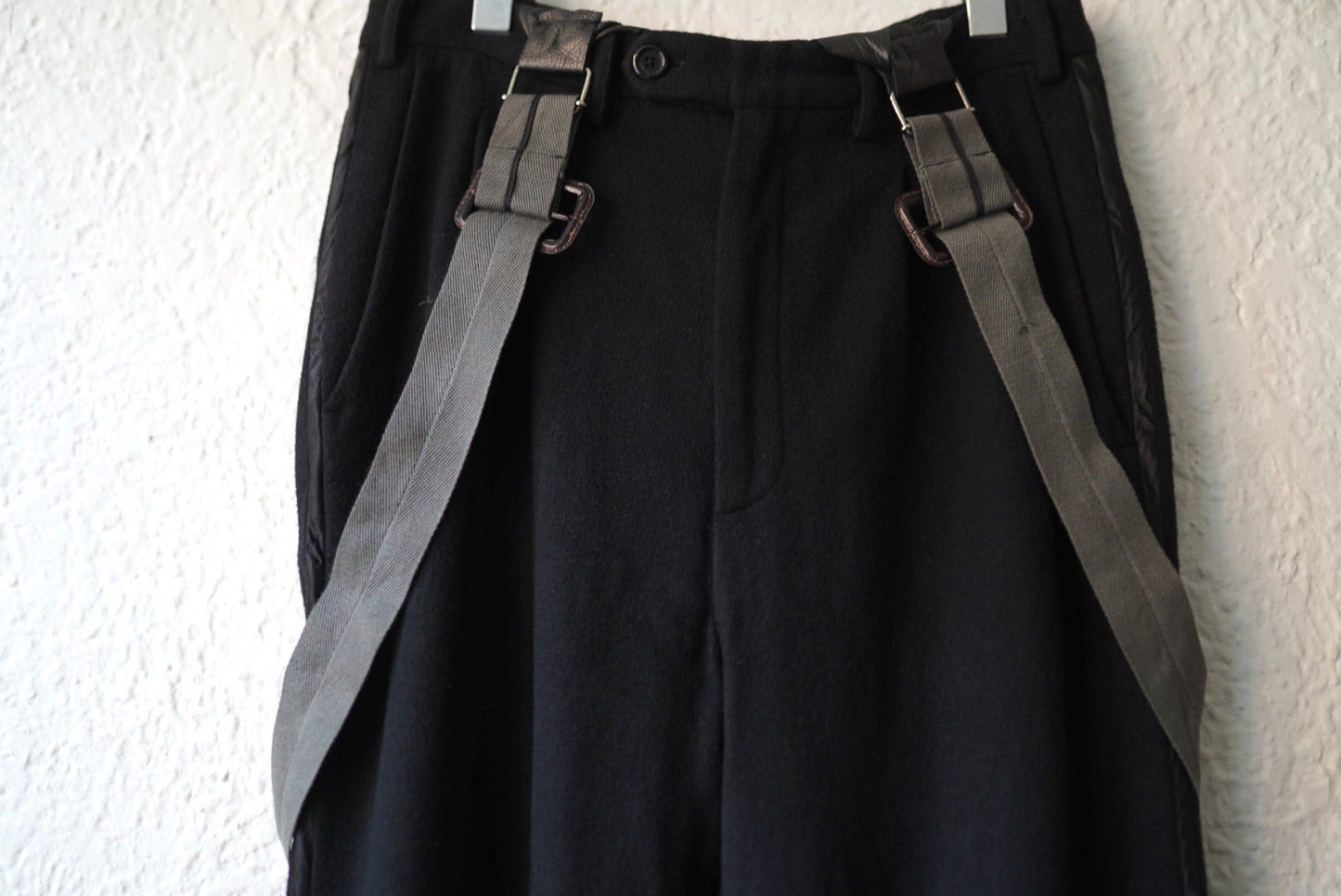 16AW カシミヤサスペンダーパンツ / Geoffrey.B.Small(ジェフリービースモール)
