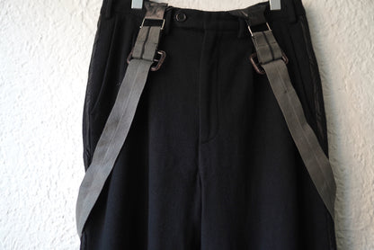 16AW カシミヤサスペンダーパンツ / Geoffrey.B.Small(ジェフリービースモール)
