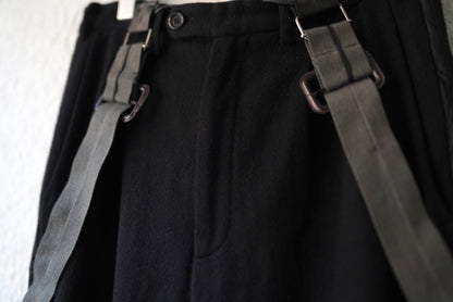 16AW カシミヤサスペンダーパンツ / Geoffrey.B.Small(ジェフリービースモール)