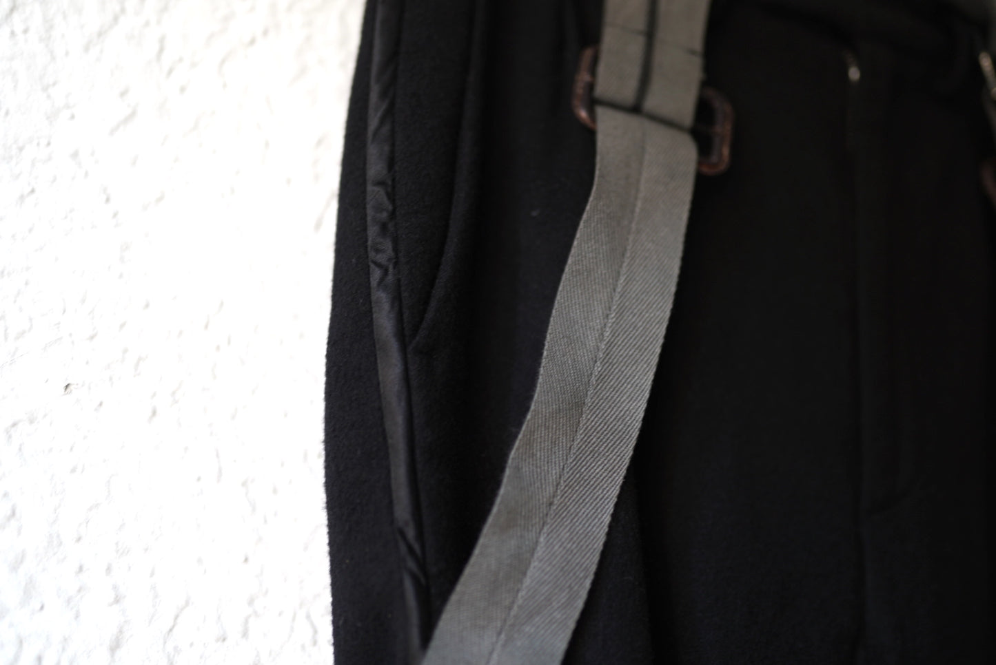 16AW カシミヤサスペンダーパンツ / Geoffrey.B.Small(ジェフリービースモール)