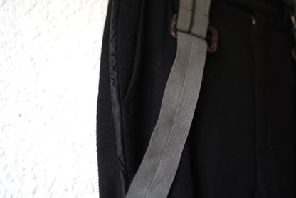 16AW カシミヤサスペンダーパンツ / Geoffrey.B.Small(ジェフリービースモール)