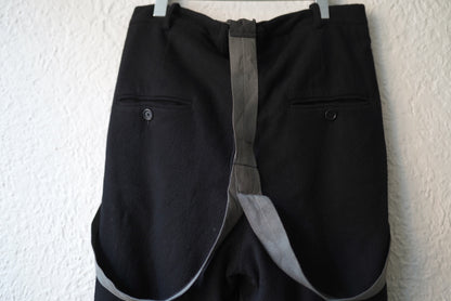 16AW カシミヤサスペンダーパンツ / Geoffrey.B.Small(ジェフリービースモール)