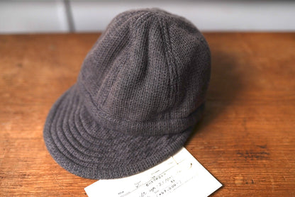 24AW Quilt Cap U.S.ARMY 1940's キルティングミリタリーキャップ / the Crooked Tailor(ザ クルーキッドテーラー)