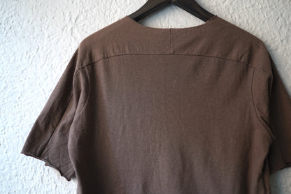 コットンリネンジャージー半袖Tシャツ / ware(ウェアー)