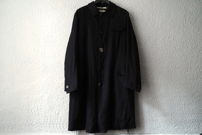 20AW COφ1/DM ウールリネンステンカラーコート / ARCHIVIO J.M.Ribot(アルキヴィオ J.M.リボット)