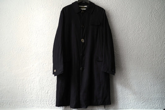 20AW COφ1/DM ウールリネンステンカラーコート / ARCHIVIO J.M.Ribot(アルキヴィオ J.M.リボット)