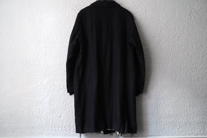 20AW COφ1/DM ウールリネンステンカラーコート / ARCHIVIO J.M.Ribot(アルキヴィオ J.M.リボット)