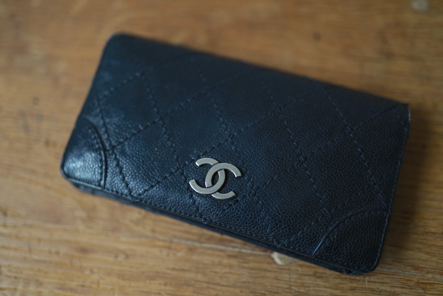 キャビアスキンロングウォレット 長財布 / CHANEL(シャネル)