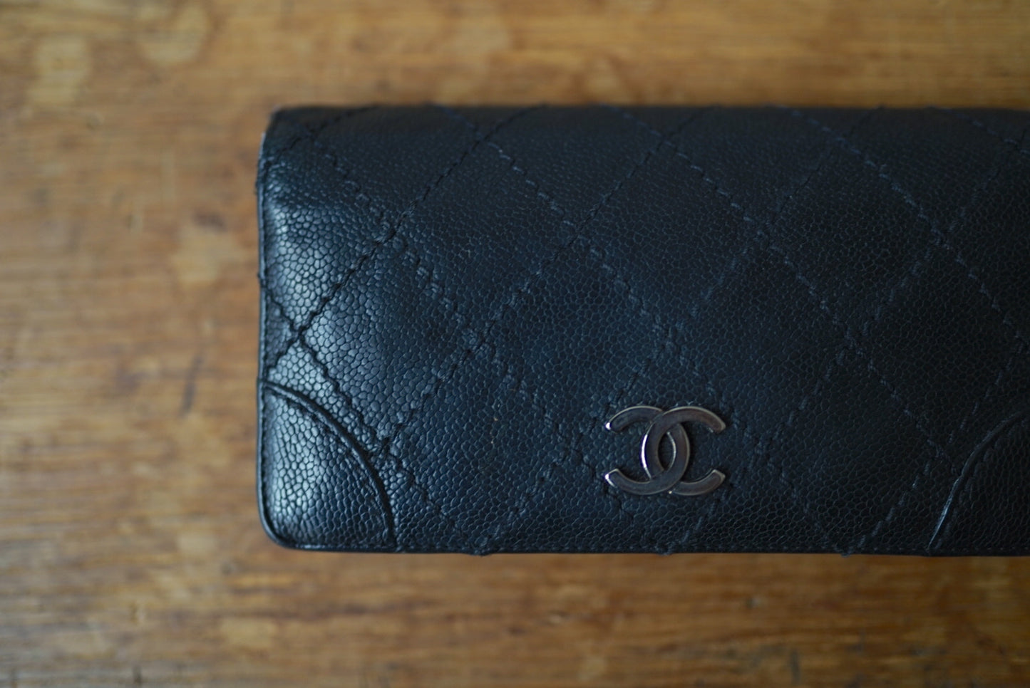 キャビアスキンロングウォレット 長財布 / CHANEL(シャネル)