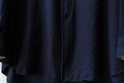 20AW Over Shirts ナローカラーダブルポケットオーバーシャツ / the Crooked Tailor(ザ クルーキッドテーラー)