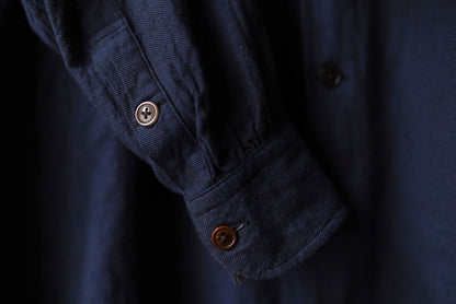 20AW Over Shirts ナローカラーダブルポケットオーバーシャツ / the Crooked Tailor(ザ クルーキッドテーラー)