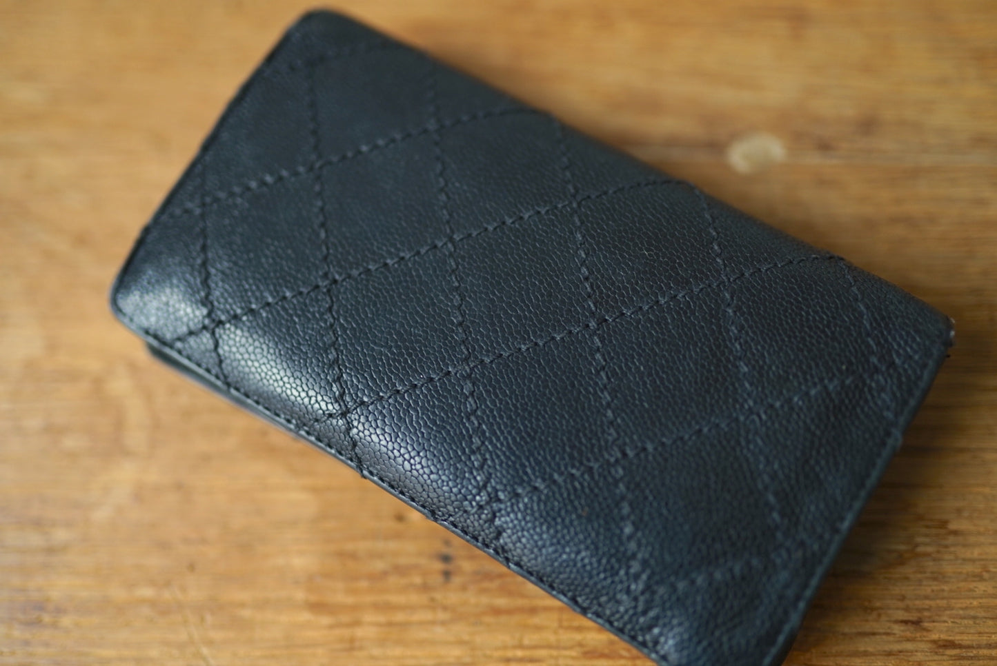 キャビアスキンロングウォレット 長財布 / CHANEL(シャネル)