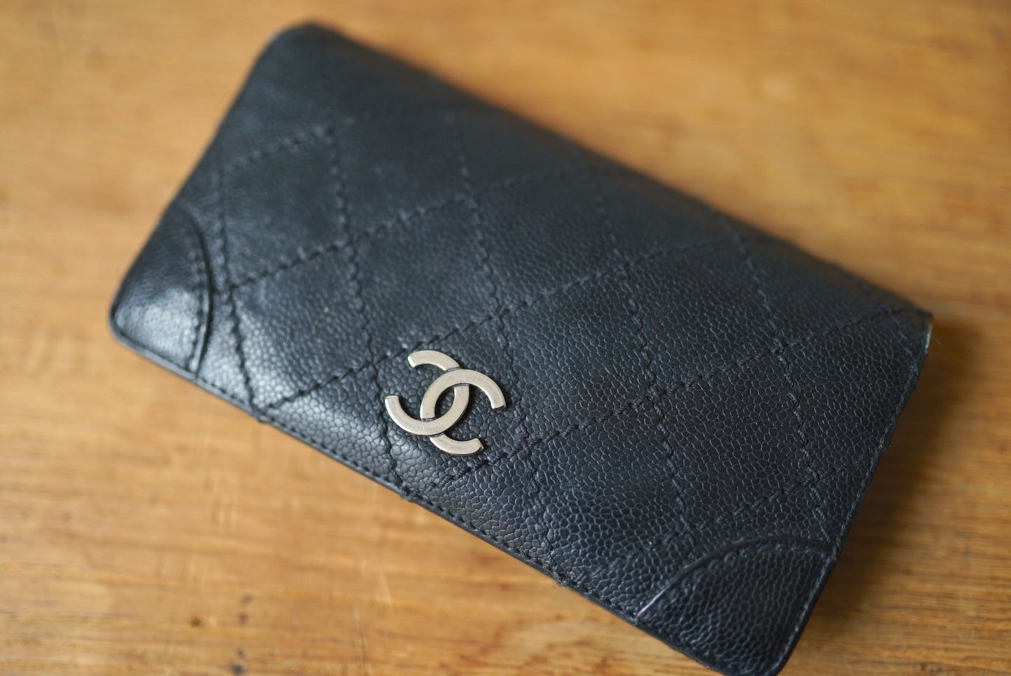 キャビアスキンロングウォレット 長財布 / CHANEL(シャネル)