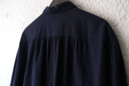 20AW Over Shirts ナローカラーダブルポケットオーバーシャツ / the Crooked Tailor(ザ クルーキッドテーラー)