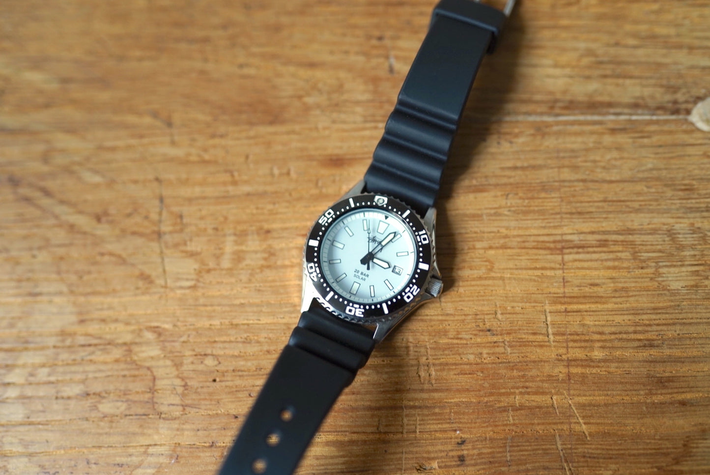 30周年記念 SEIKO アクアフォース ソーラー腕時計 / STUSSY(ステューシー)