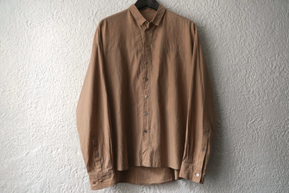 20SS コットンシルクシャツ / humoresque(ユーモレスク)