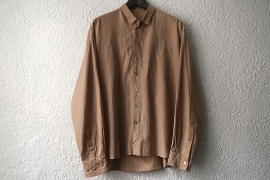 20SS コットンシルクシャツ / humoresque(ユーモレスク)
