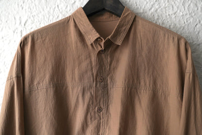 20SS コットンシルクシャツ / humoresque(ユーモレスク)