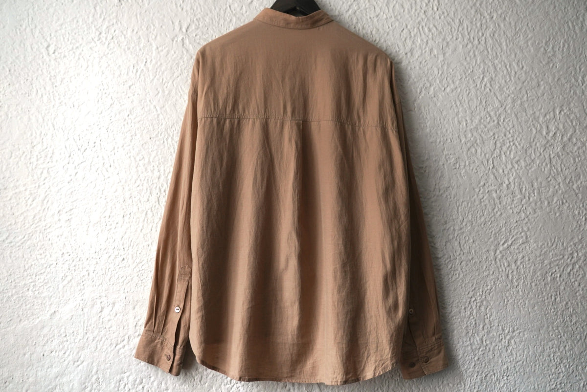 20SS コットンシルクシャツ / humoresque(ユーモレスク)