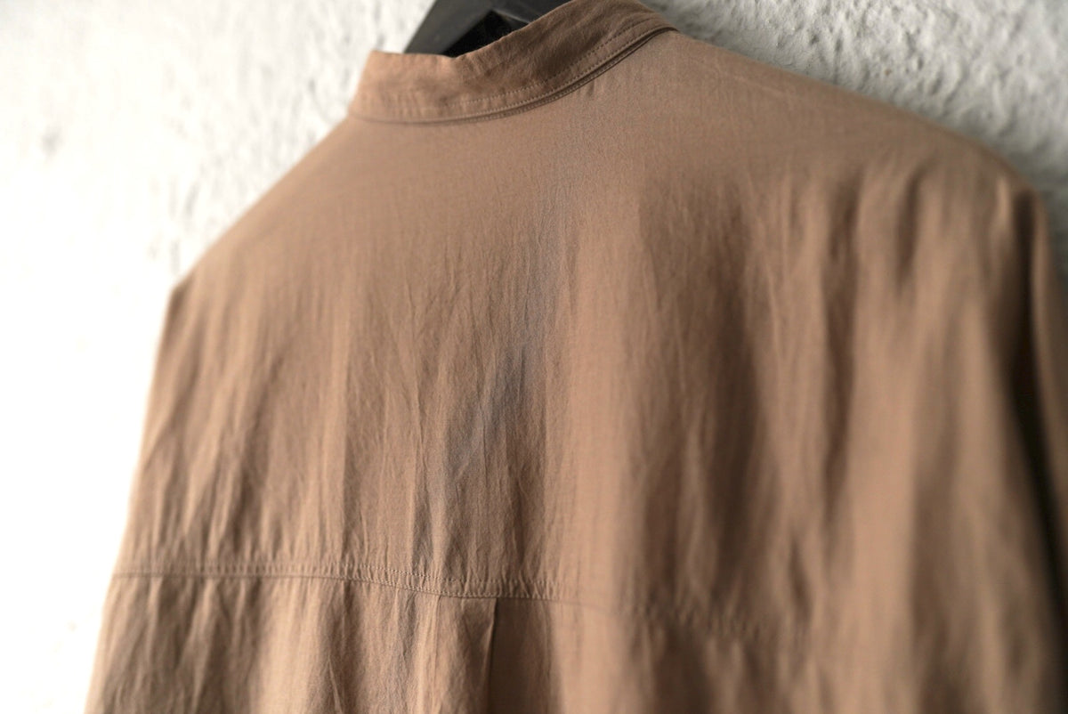 20SS コットンシルクシャツ / humoresque(ユーモレスク)
