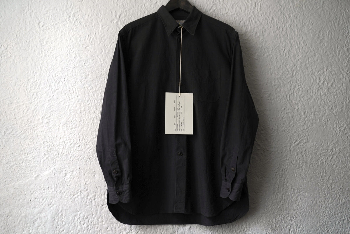 21SS Narrow Collar Box Shirts ナローカラーボックスシャツ / the Crooked Tailor(ザ クルーキッドテーラー)