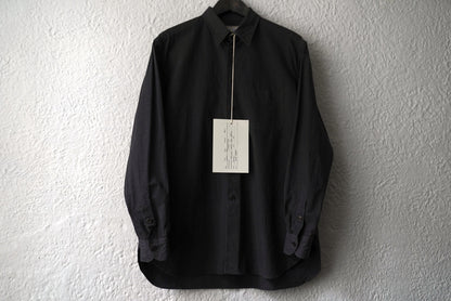 21SS Narrow Collar Box Shirts ナローカラーボックスシャツ / the Crooked Tailor(ザ クルーキッドテーラー)