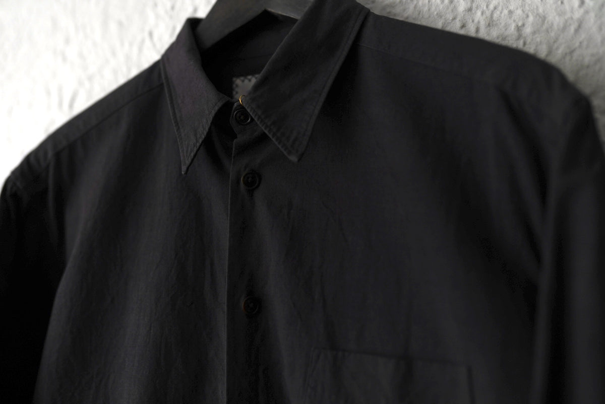 21SS Narrow Collar Box Shirts ナローカラーボックスシャツ / the Crooked Tailor(ザ クルーキッドテーラー)