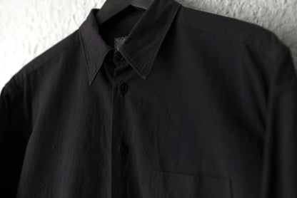 21SS Narrow Collar Box Shirts ナローカラーボックスシャツ / the Crooked Tailor(ザ クルーキッドテーラー)