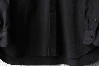 21SS Narrow Collar Box Shirts ナローカラーボックスシャツ / the Crooked Tailor(ザ クルーキッドテーラー)