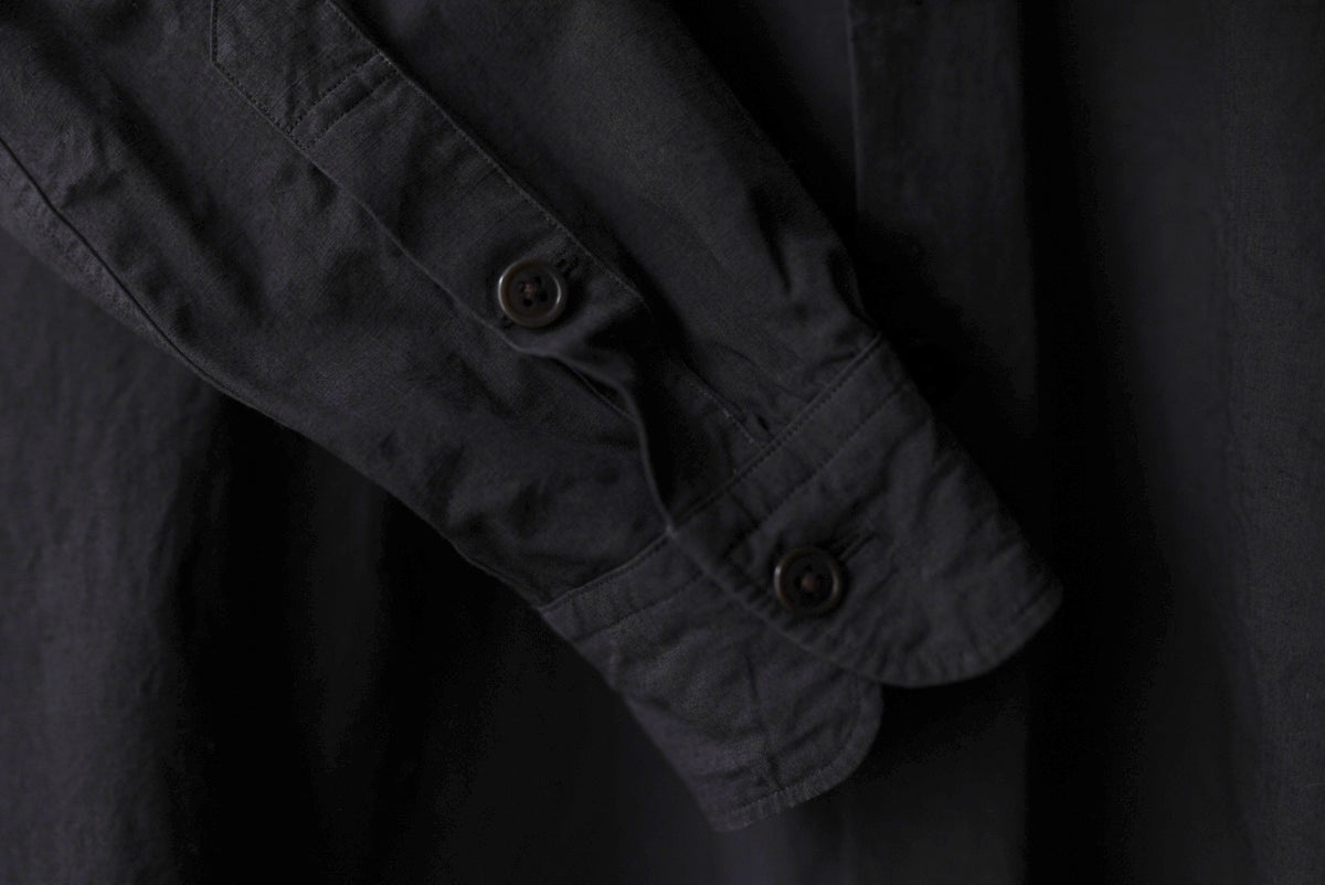 21SS Narrow Collar Box Shirts ナローカラーボックスシャツ / the Crooked Tailor(ザ クルーキッドテーラー)