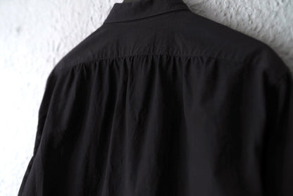 21SS Narrow Collar Box Shirts ナローカラーボックスシャツ / the Crooked Tailor(ザ クルーキッドテーラー)