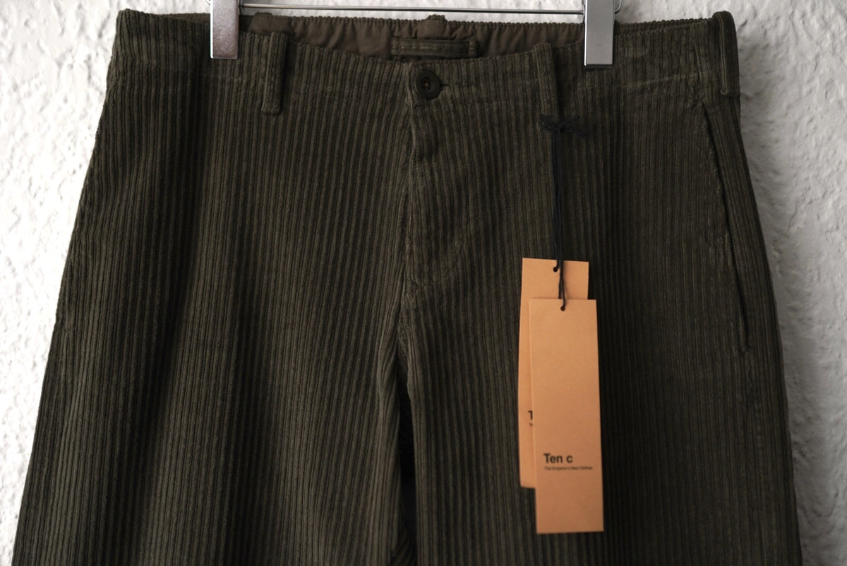 25AW PANTALONE CARGO 製品染コーデュロイカーゴパンツ / TEN-C(テンシー)