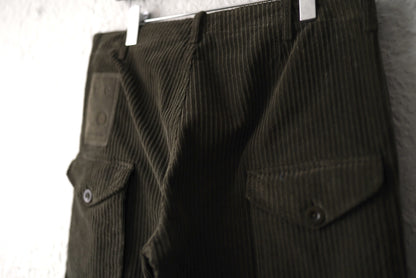 25AW PANTALONE CARGO 製品染コーデュロイカーゴパンツ / TEN-C(テンシー)