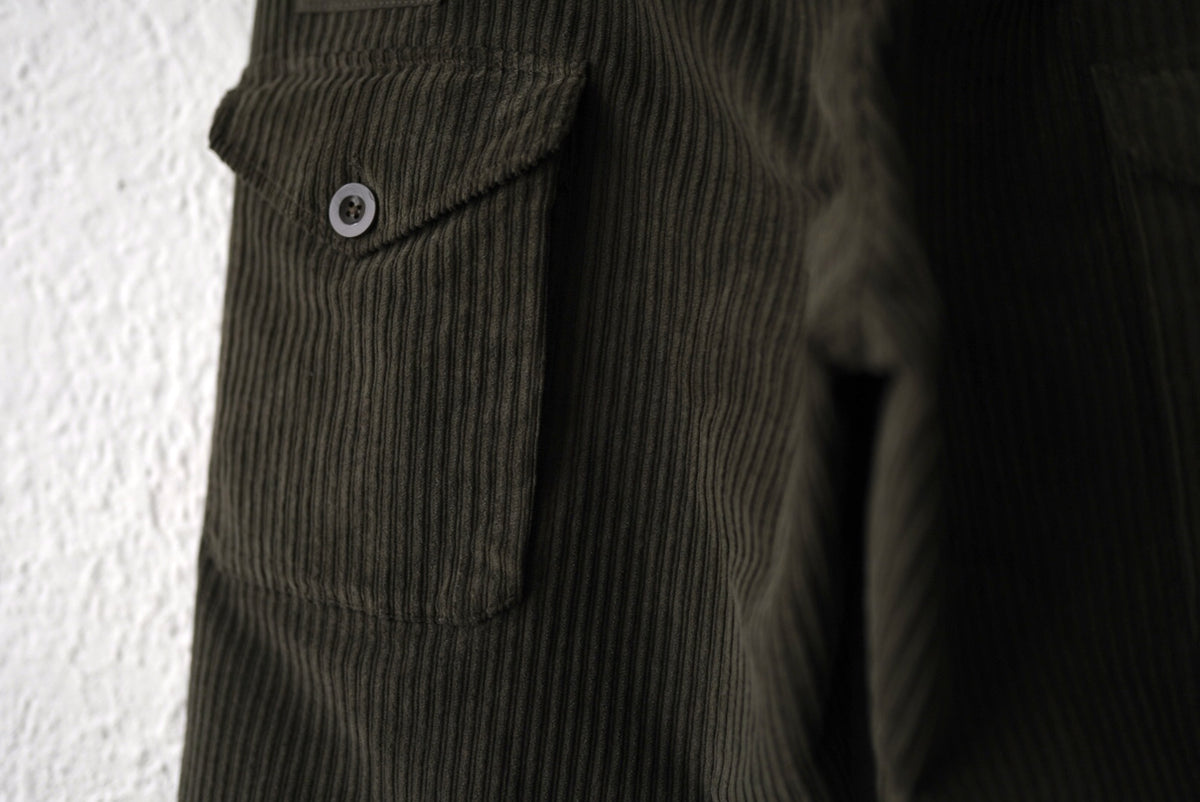 25AW PANTALONE CARGO 製品染コーデュロイカーゴパンツ / TEN-C(テンシー)