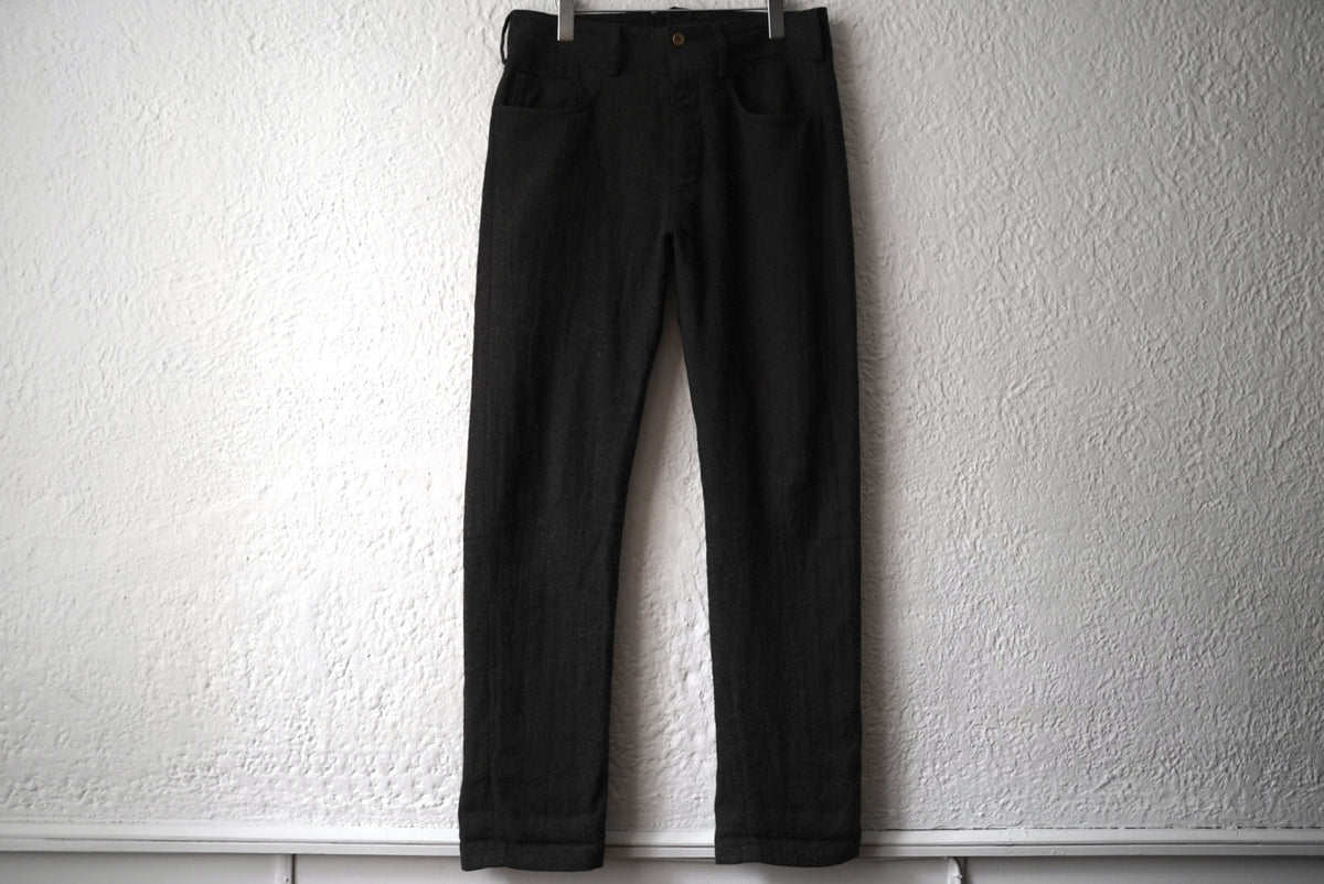 20AW Straight Pants ラミーリネンストレートパンツ / Araki Yuu(アラキユウ)