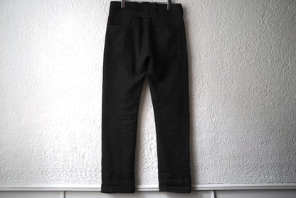 20AW Straight Pants ラミーリネンストレートパンツ / Araki Yuu(アラキユウ)