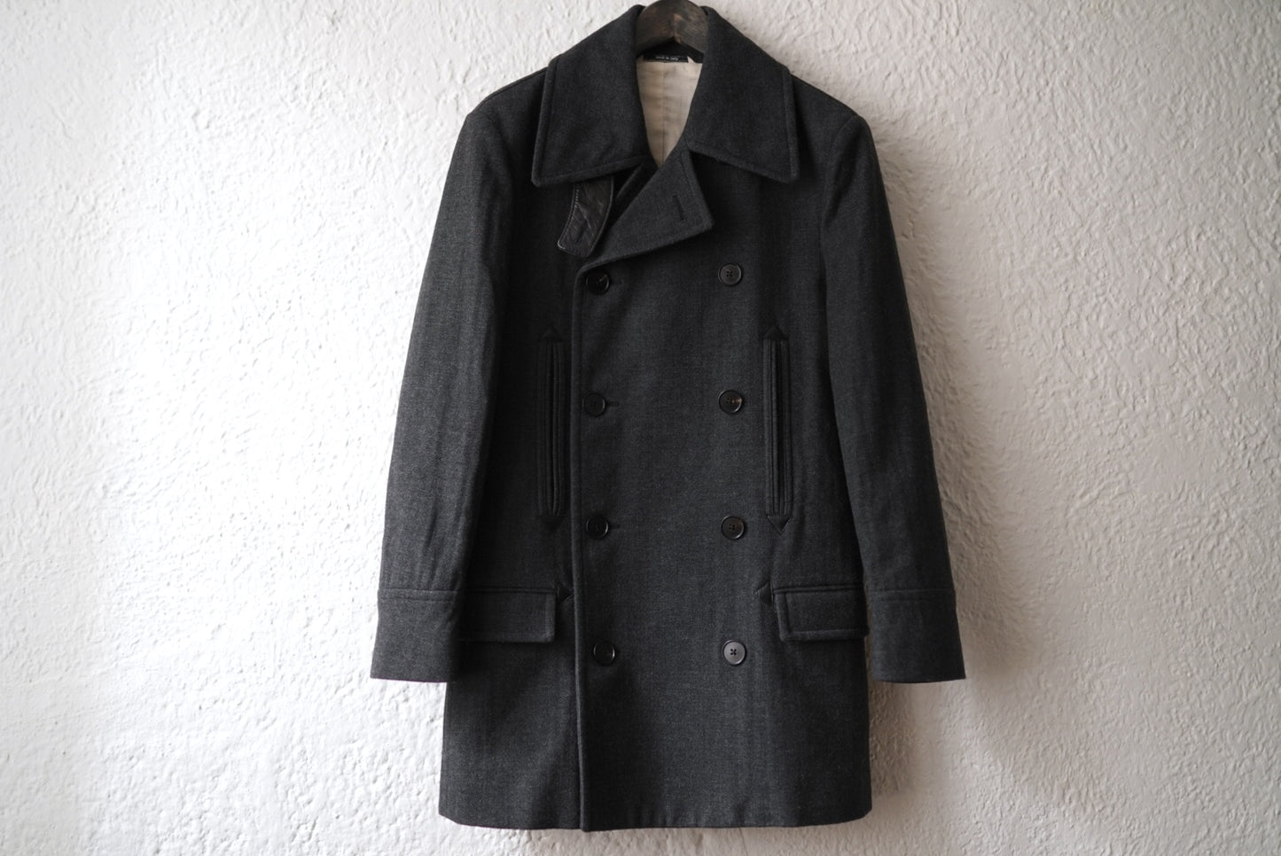 14AW REPLICA ウールPコート / Maison Martin Margiela(メゾンマルタンマルジェラ)