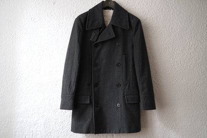 14AW REPLICA ウールPコート / Maison Martin Margiela(メゾンマルタンマルジェラ)