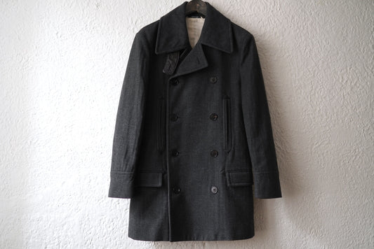 14AW REPLICA ウールPコート / Maison Martin Margiela(メゾンマルタンマルジェラ)