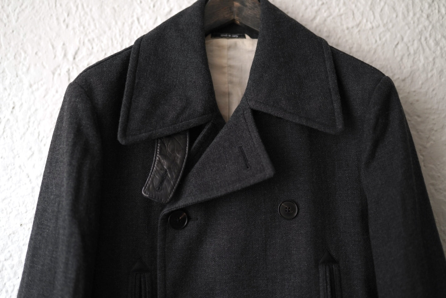 14AW REPLICA ウールPコート / Maison Martin Margiela(メゾンマルタンマルジェラ)