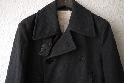 14AW REPLICA ウールPコート / Maison Martin Margiela(メゾンマルタンマルジェラ)