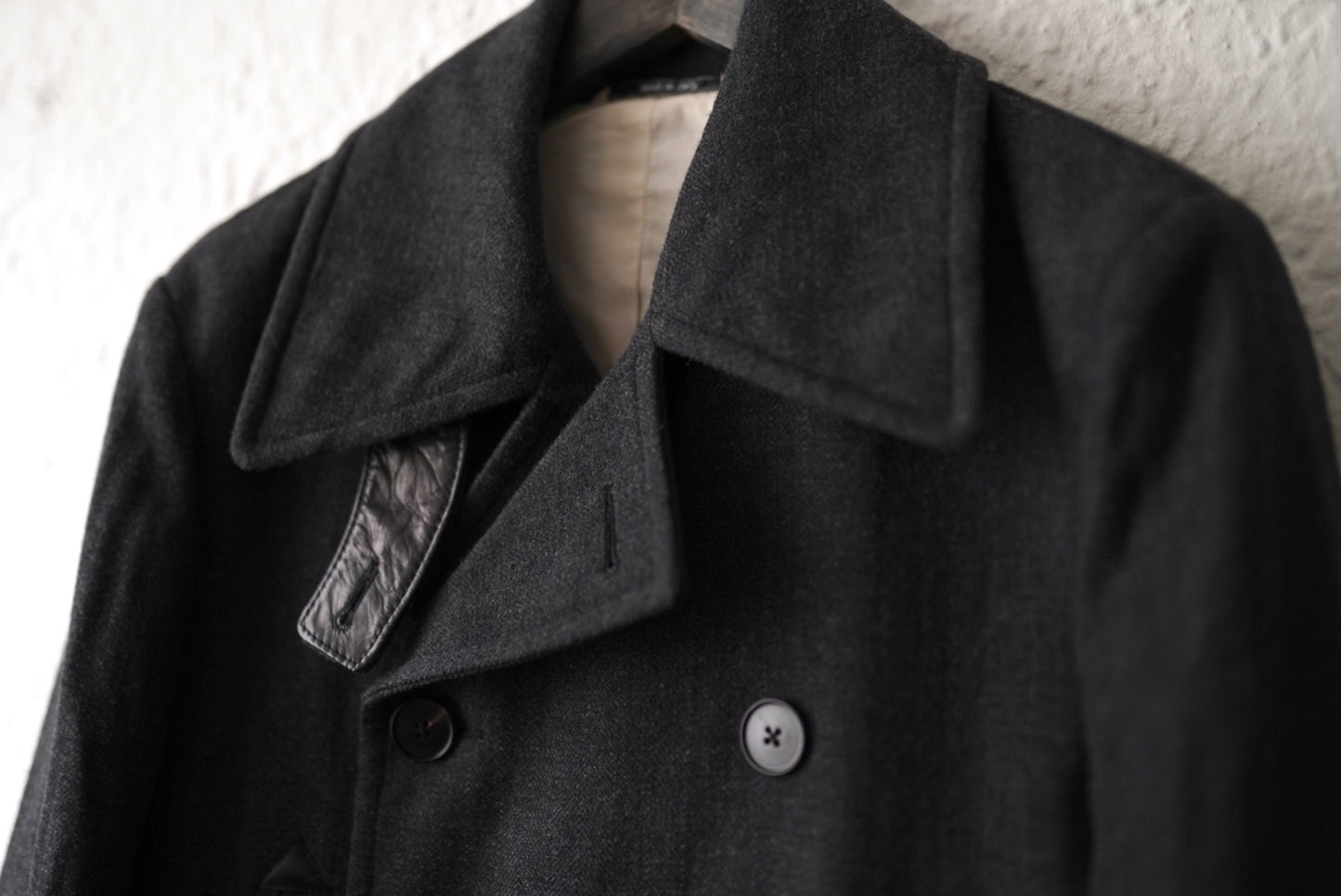 14AW REPLICA ウールPコート / Maison Martin Margiela(メゾンマルタンマルジェラ)